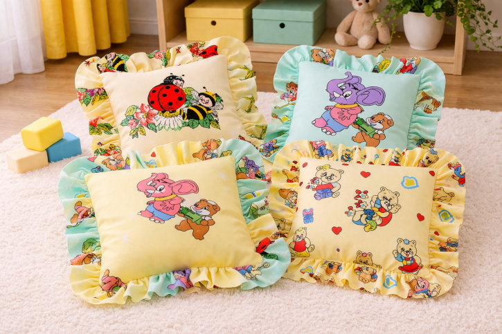 Kuschelkissen 20x20cm verschiedene Motive