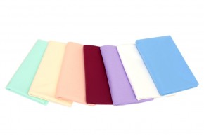 Bettlaken ohne Gummi glatte Baumwolle 160x250cm